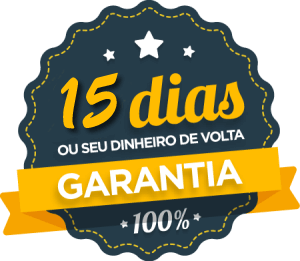 Garantia Incondicional de 15 dias!
